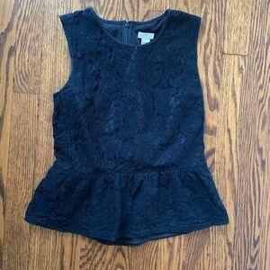J. Crew Black Top